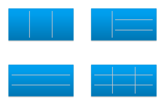 Screen layout