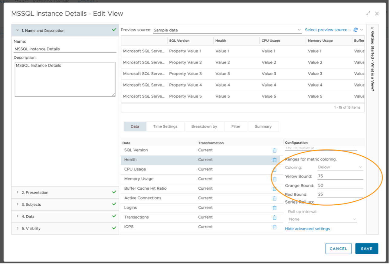 Instance Details