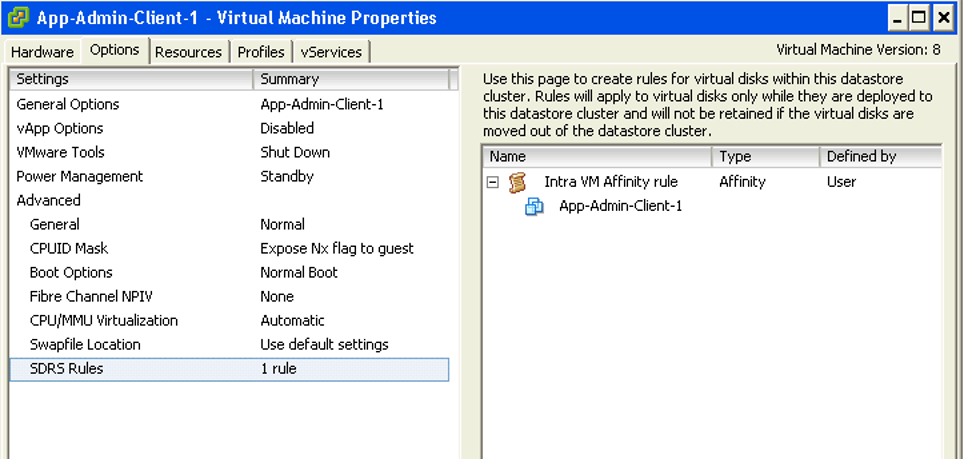 VM Settings